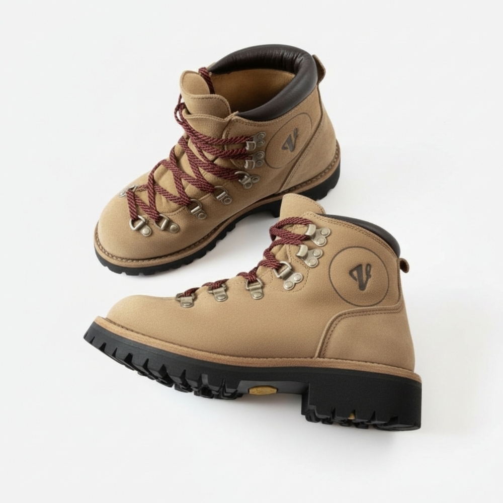 Vintage Vasque Leather Mountaineering Hiking Boots Size 6